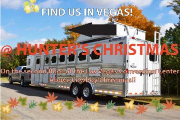 Find Us in Vegas & At Hunter's Christmas (above Cowboy Christmas)!