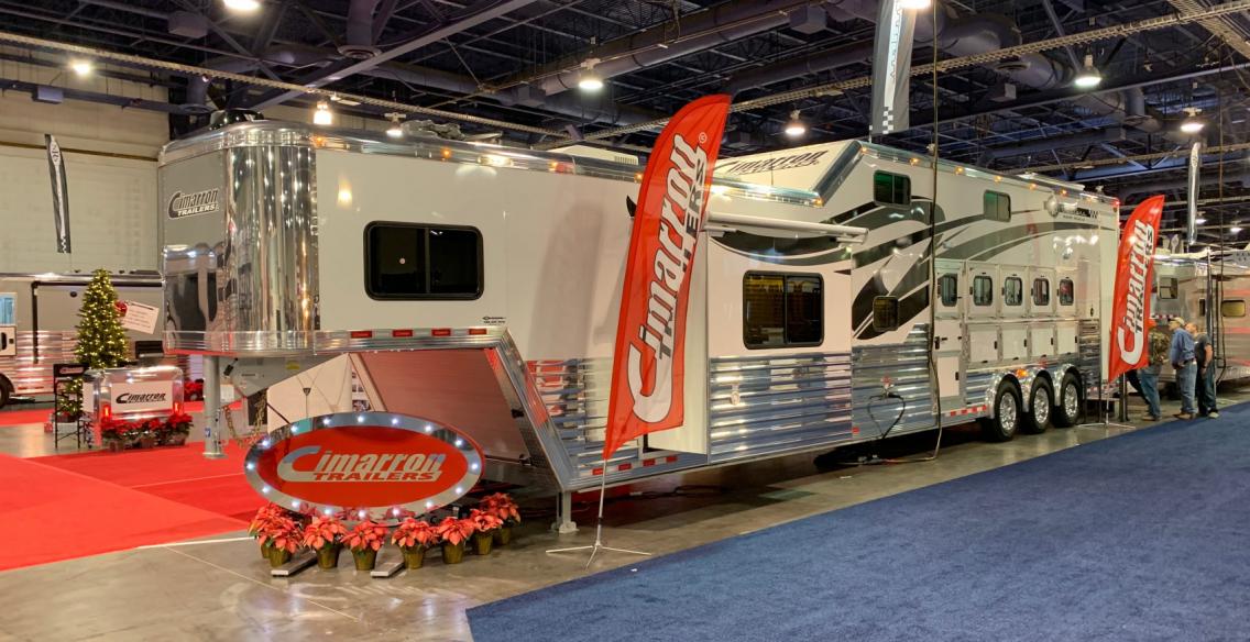 Epic Cimarron Trailer with Loft From National Finals Rodeo