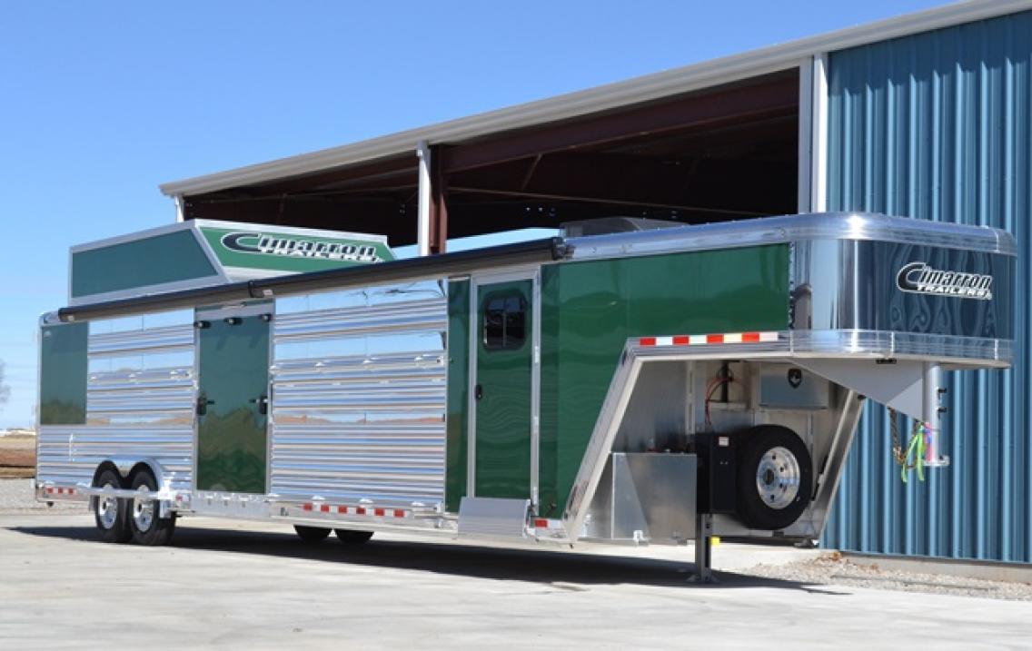 We are seeing Green at Cimarron Trailers