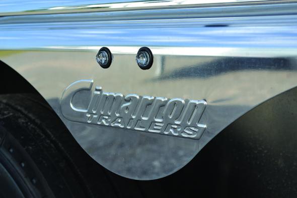 A Cimarron trailer tail light.