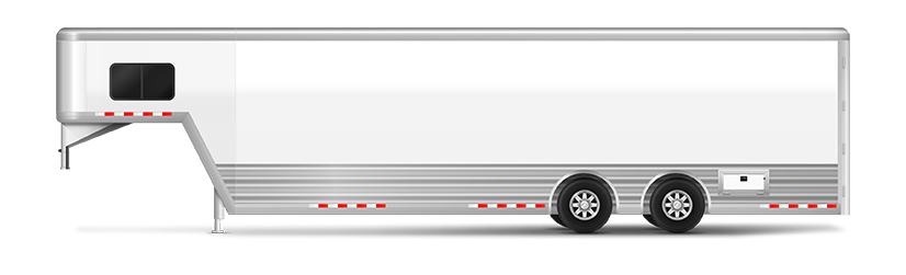 A Freedom Gooseneck trailer