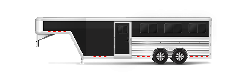 A Cimarron horse trailer