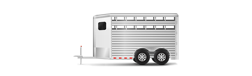 A Winstar Bumper Pull trailer