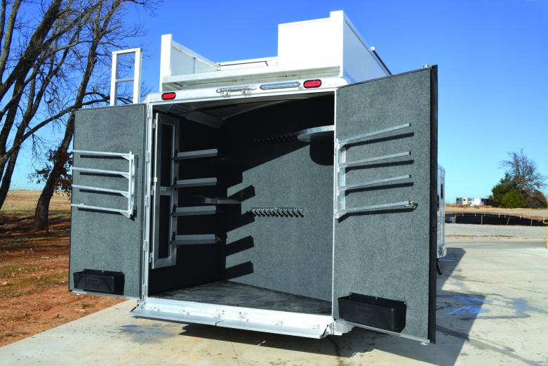 Full Rear Tack with Double Doors