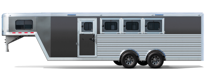 A Cimarron horse trailer