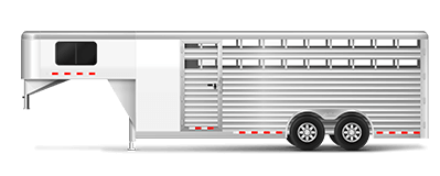 Winstar Slant Load Gooseneck side profile